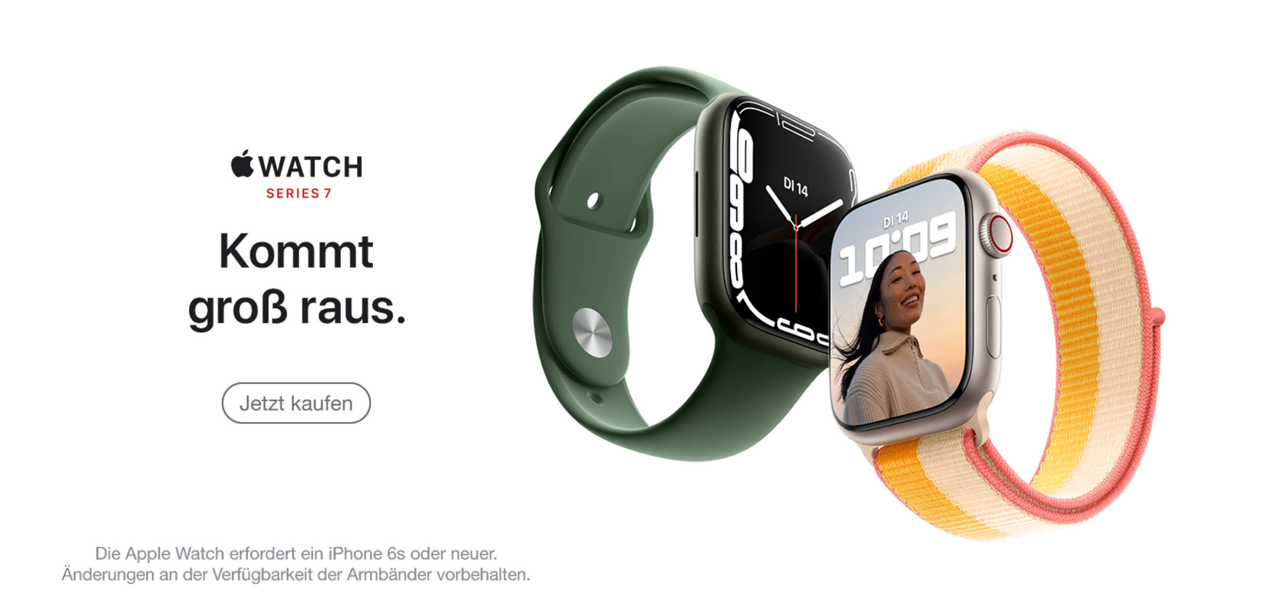 Apple Watch series 7, kommt groß raus