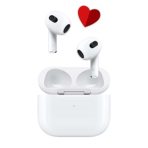 Apple AirPods (3. Gen.) Valentinstag.